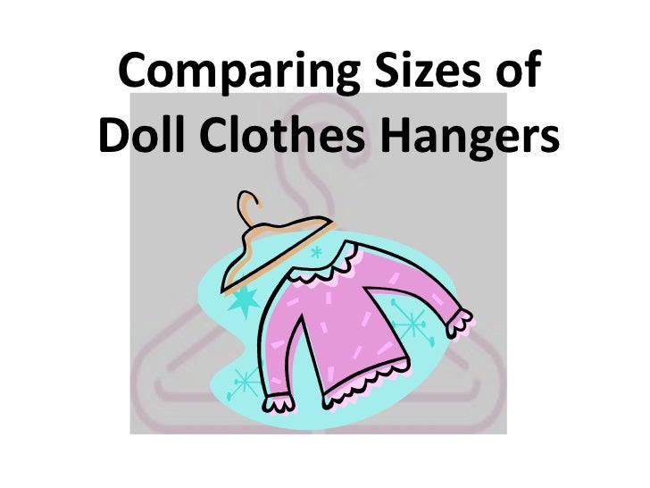 wooden doll hangers