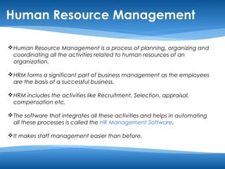 Comparing the Best HR Management Softwares | PPT