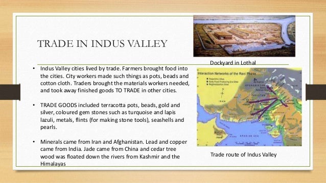 Trading system of indus valley civilization