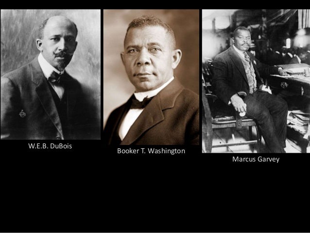 Booker T Washington Vs Marcus Garvey