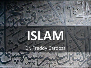 ISLAM
Dr. Freddy Cardoza
cc: listentoreason - https://www.flickr.com/photos/51159953@N00
 