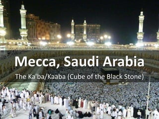 Black Stone sent by Allah as
Covenant to Abraham &
Ishmael, a Sign of Islam's
Legitimacy
 