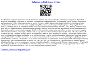 the title вЂњwhy i writeвЂќ adds to the development of the authorвЂ™s identification as a writer mainly by . answer choices for the above question a. summarizing her skills in a concise way b. showing that she is an expert in literature c. adding to the lighthearted tone of the essay d. letting the reader know ahead of time what the essay is about