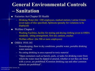 Comparison Of Us And India Health And Safety Regulations Pdf