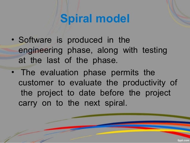 Comparision Of Waterfall Spiral And V Modal