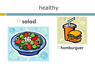 healthy salad hamburguer 