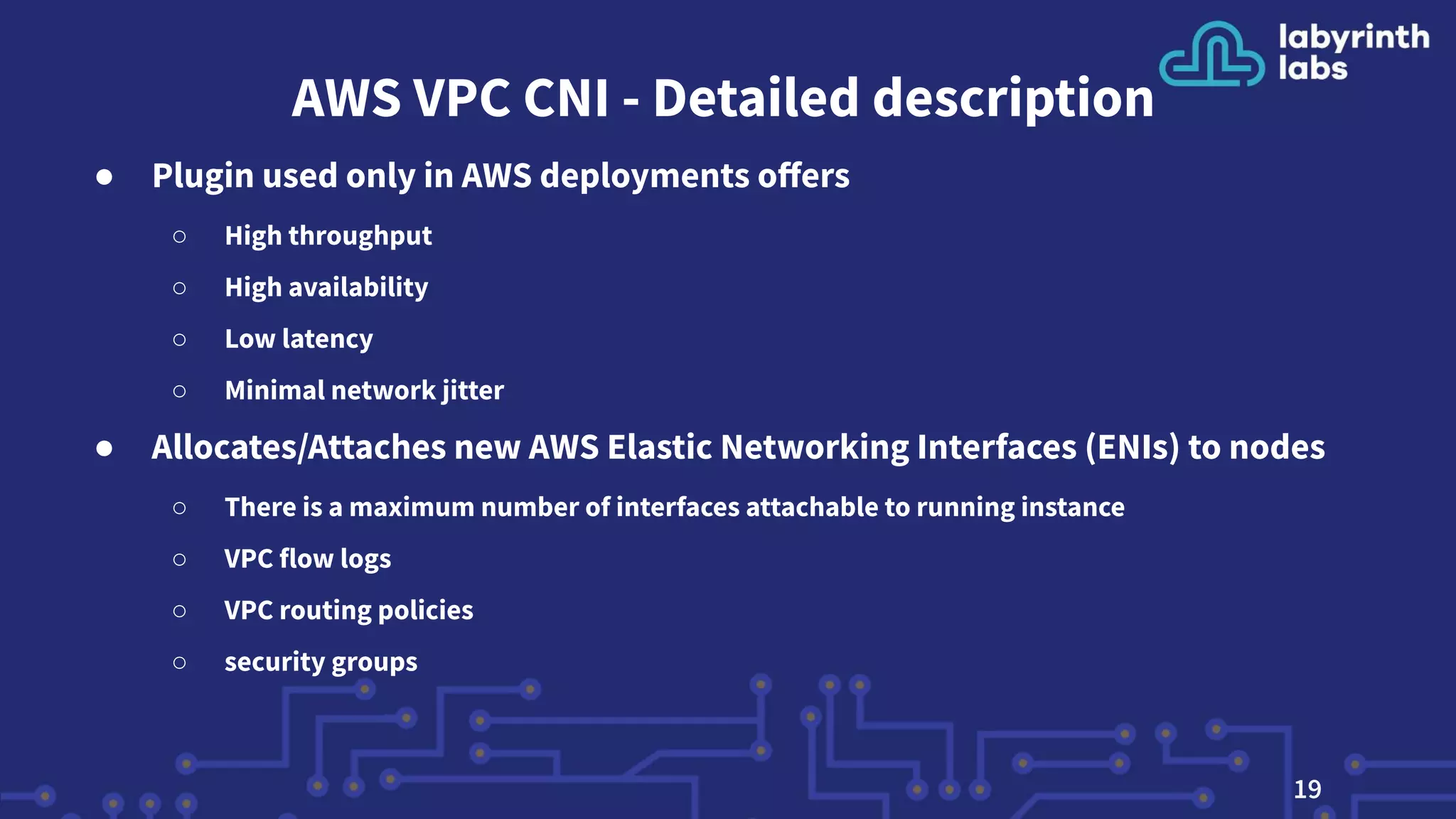 4. CNCF kubernetes Comparison of-existing-cni-plugins-for-kubernetes | PDF