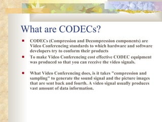 Codec Developer Comparison of IP Video Phone Software | PPT
