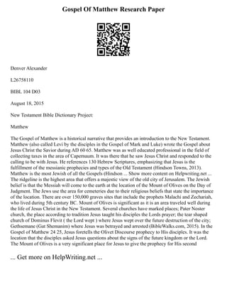 Comparison And Contrast Essay Examples Block Method. Overview | PDF