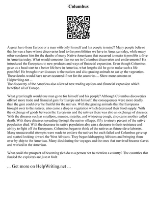 Comparison And Contrast Essay Examples Block Method. Overview | PDF