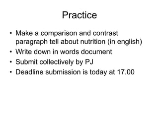 Comparison and Contrast paragraph.ppt