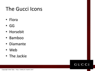 The Gucci IconsFloraGGHorsebitBambooDiamanteWebThe Jackie