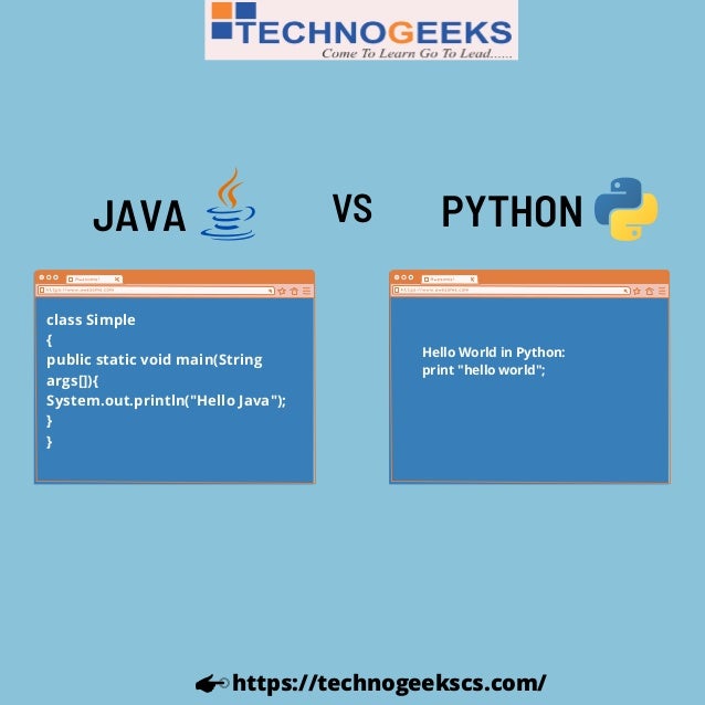 Comparison Between Java And Python | PDF