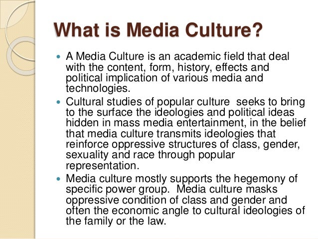cultural studies media research