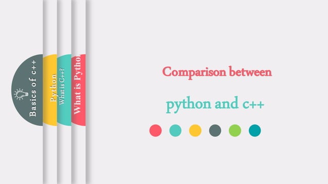 Comparison between python and c++ | PDF | Programming Languages | Computing