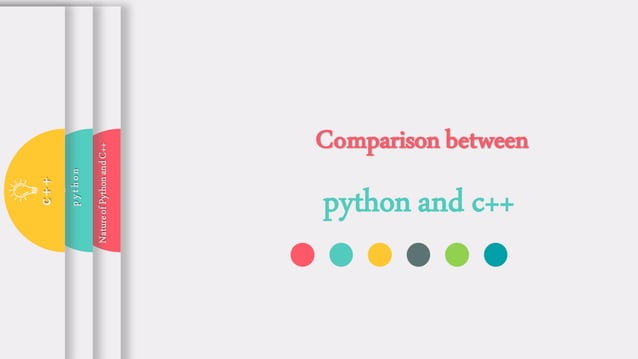 Comparison between python and c++ | PDF | Programming Languages | Computing