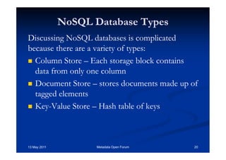 Comparison between rdbms and nosql | PDF