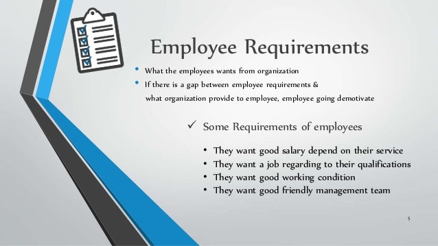 qualifications of a good employee