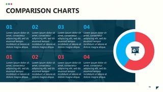 79
COMPARISON CHARTS
Lorem ipsum dolor sit
amet, consectetur
adipiscing elit, sed do
eiusmod tempor
incididunt ut labore et
dolore magna aliqua.
01
Lorem ipsum dolor sit
amet, consectetur
adipiscing elit, sed do
eiusmod tempor
incididunt ut labore et
dolore magna aliqua.
02
Lorem ipsum dolor sit
amet, consectetur
adipiscing elit, sed do
eiusmod tempor
incididunt ut labore et
dolore magna aliqua.
03
Lorem ipsum dolor sit
amet, consectetur
adipiscing elit, sed do
eiusmod tempor
incididunt ut labore et
dolore magna aliqua.
04
Lorem ipsum dolor sit
amet, consectetur
adipiscing elit, sed do
eiusmod tempor
incididunt ut labore et
dolore magna aliqua.
01
Lorem ipsum dolor sit
amet, consectetur
adipiscing elit, sed do
eiusmod tempor
incididunt ut labore et
dolore magna aliqua.
02
Lorem ipsum dolor sit
amet, consectetur
adipiscing elit, sed do
eiusmod tempor
incididunt ut labore et
dolore magna aliqua.
03
Lorem ipsum dolor sit
amet, consectetur
adipiscing elit, sed do
eiusmod tempor
incididunt ut labore et
dolore magna aliqua.
04
 