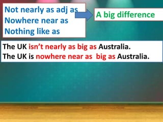 Comparison just nearly quite | PPTX