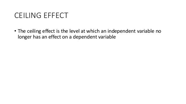 Ceiling Effect Meaning | What is a Ceiling Effect? (Explanation ...