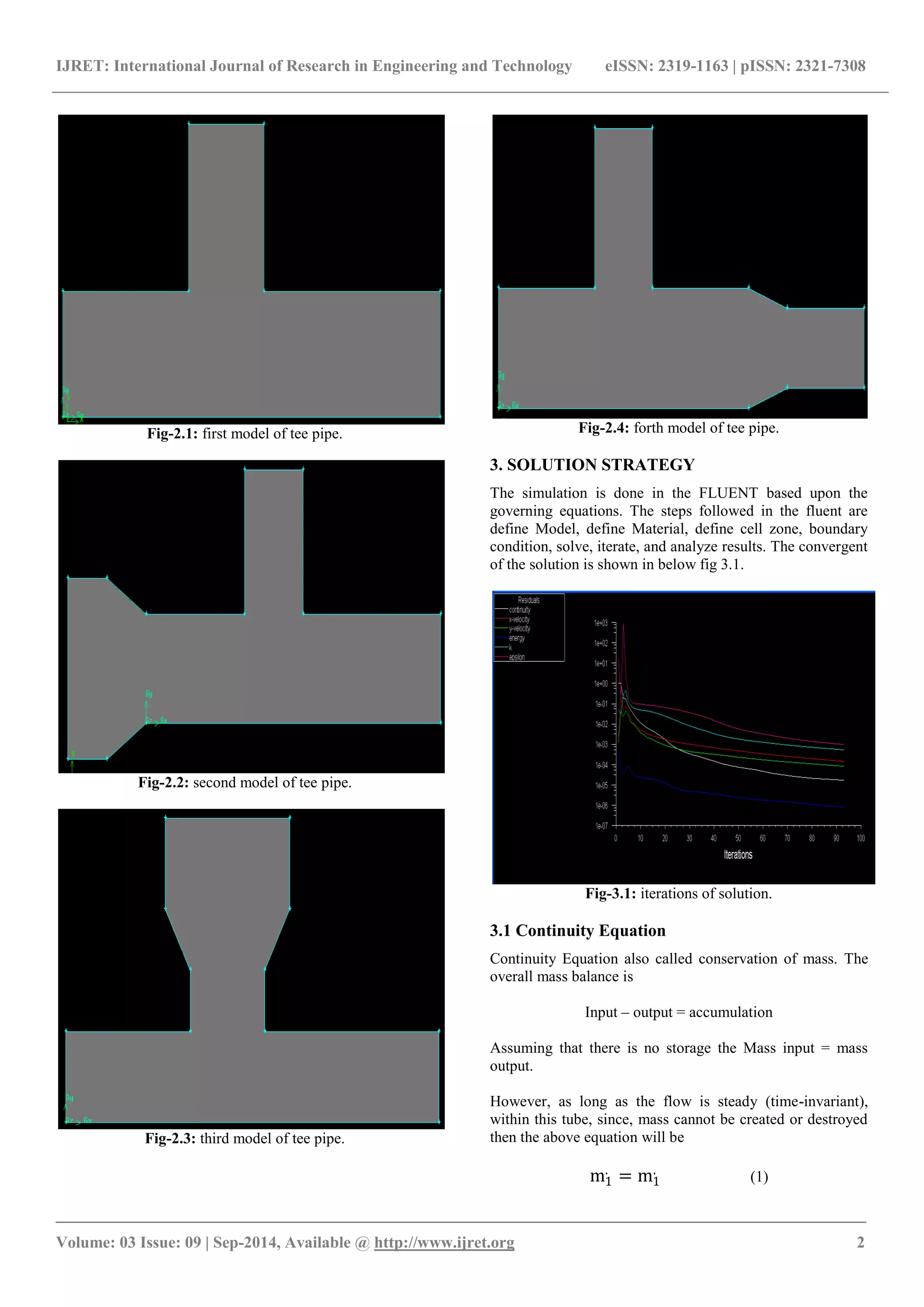 Comparison of cfd simulation of hot and cold fluid mixing in t pipe by ...