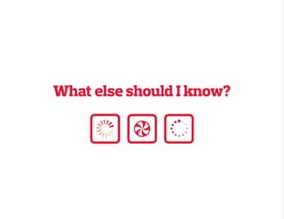 What else should I know?
 