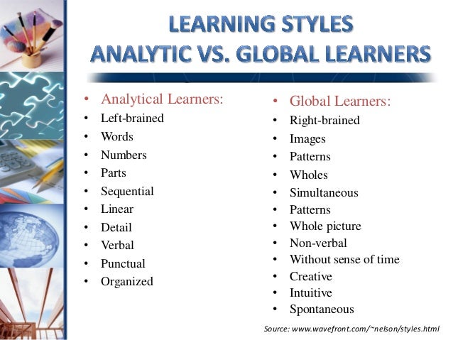 sequential learning style sequential learning style