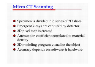 Comparison Of Micro Ct | PDF