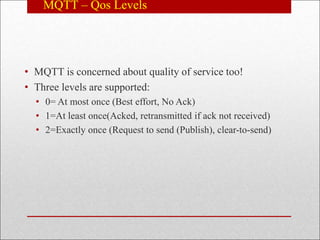 Comparison of mqtt and coap protocol
