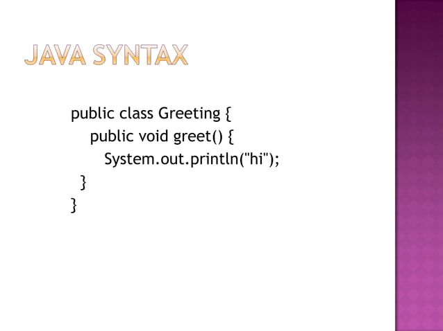 OOP Language Powerpoint | PPT