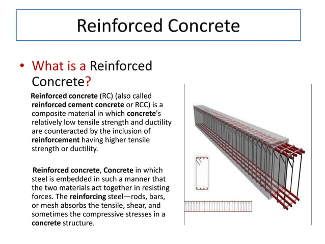 Rcp Class Differences Comparison of reinforced concrete and prestressed concrete | PPTX ...