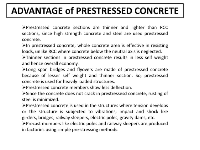 Comparison of reinforced concrete and prestressed concrete | PPTX ...