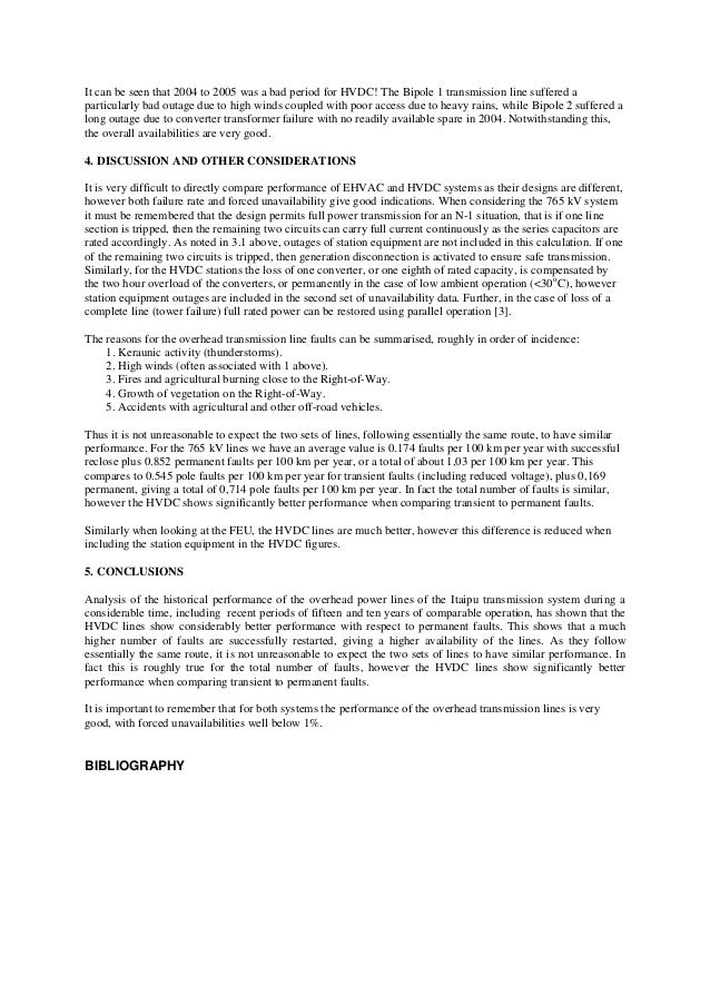 comparison of hvdc and hvac transmission systems Technical advantages with chosing transmission with high-voltage direct current instead hvdc transmission systems become an integral part of the electrical. comparison of hvdc and hvac transmission systems Technical advantages with chosing transmission with high-voltage direct current instead hvdc transmission systems become an integral part of the electrical.