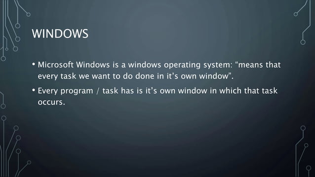 Comparison of windows linux and mac os