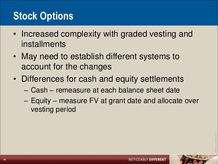 Stock options ifrs vs gaap