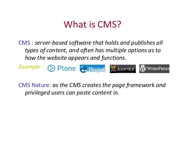 what is cms