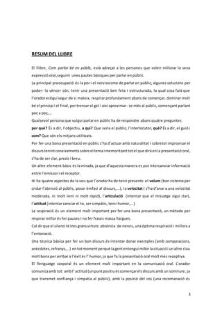 Com parlar bé en públic