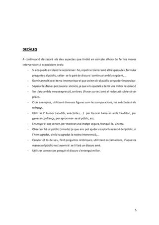 Com parlar bé en públic