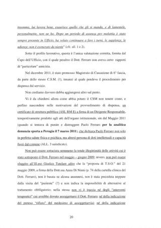 Lettera al giudice tutelare