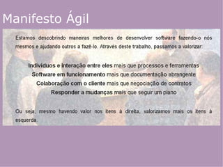 Manifesto Ágil
 