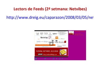 http://www.dreig.eu/caparazon/2008/03/05/netvibes-abierto-a-todos-un-universo-en-ventanas Lectors de Feeds (2ª setmana: Netvibes) 