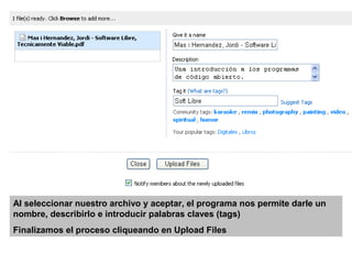 Compartir Archivos Con Esnips