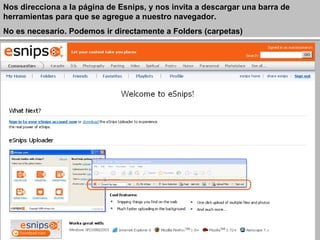 Compartir Archivos Con Esnips