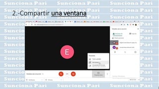 2.-Compartir una ventana