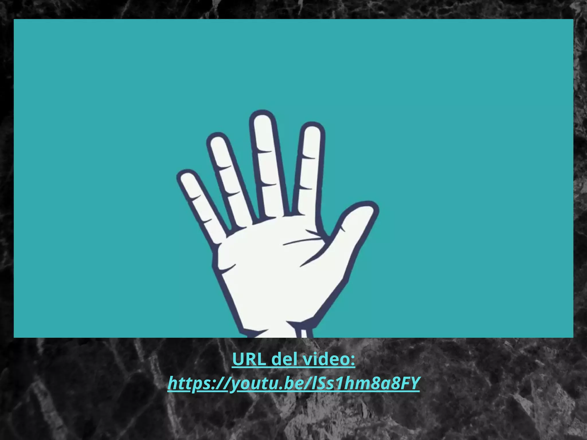 URL del video:
https://youtu.be/lSs1hm8a8FY


 