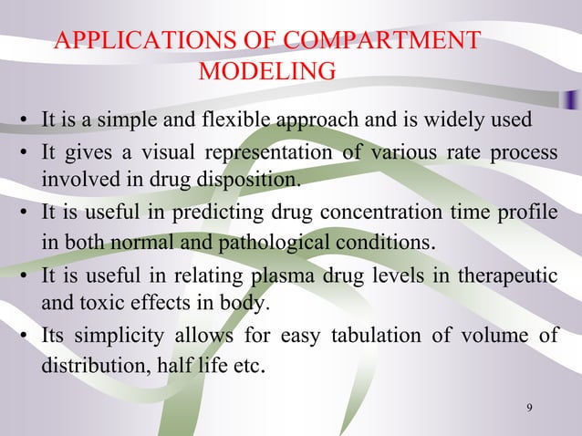 Compartment modeling ppt