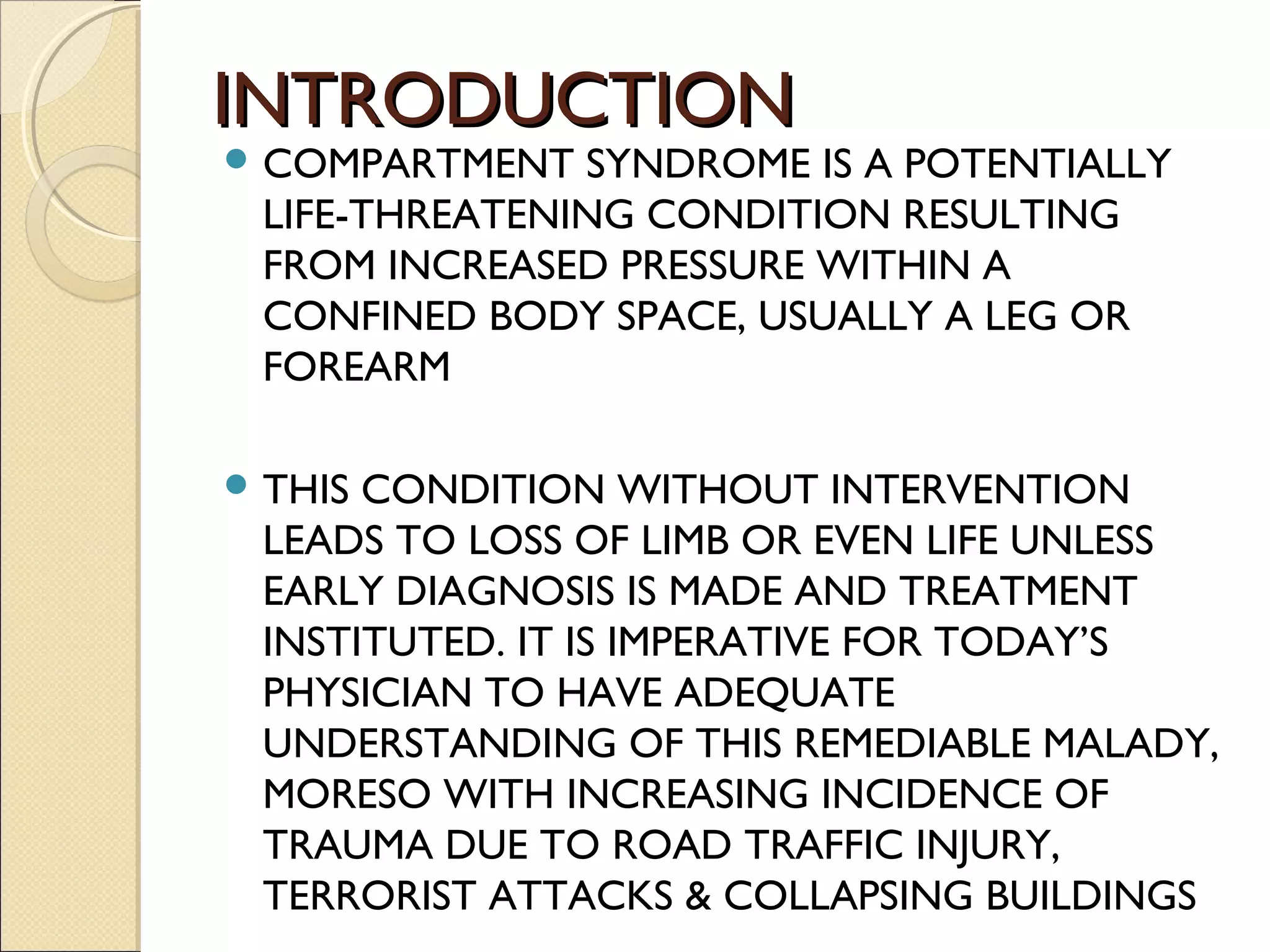 Acute Compartment syndrome | PPT