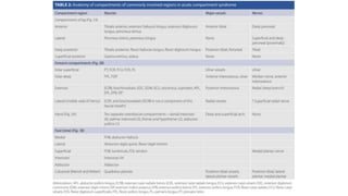 COMPARTMENT SYNDROME  