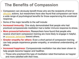 Practised Compassion Compassion | PPTX